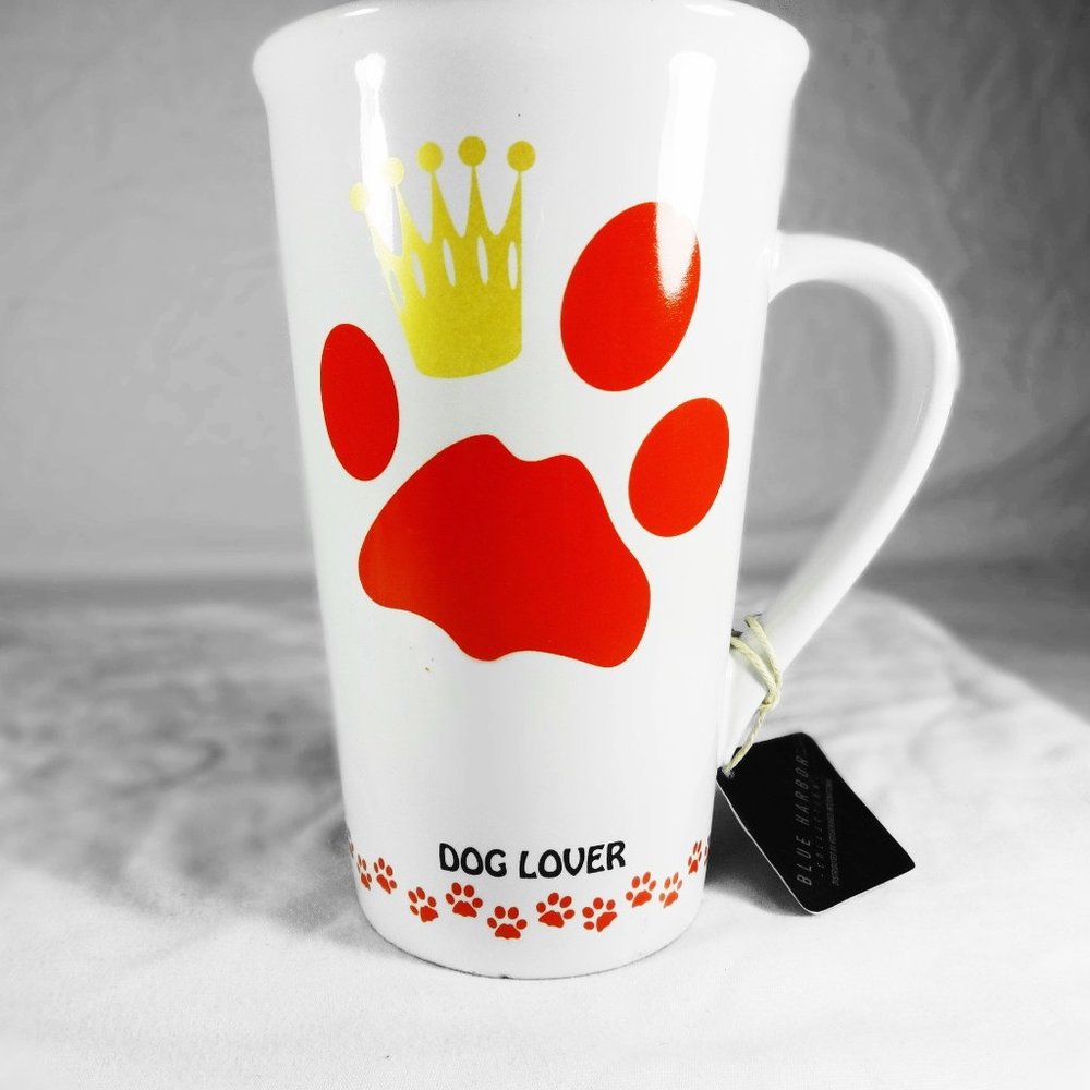 BLUE HARBOR Dog Lover Ceramic Coffee Cup